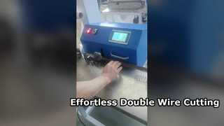 SDCM-500 Podwójna maszyna do cięcia szpule drutu