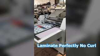 QDFM-900A Półautomatyczna maszyna do laminowania pod ciśnieniem pneumatycznym