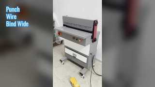 Wytrzymała maszyna do dziurkowania i zamykania drutu CK-620G