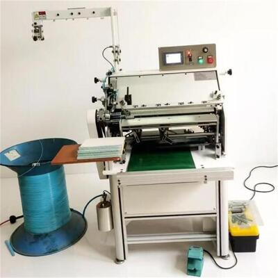450 MM Binding Width Semi Automatic Metal Single Loop Forming Spiral Coil Binder Binding Machine