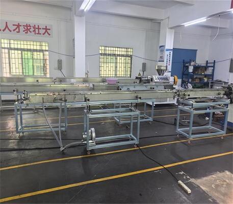 PFE-50D Automatic Two Head Rewinding PVC Plastic Filament Extrusion Machine Low Price PVC Plastic Filament Extrusion Machines