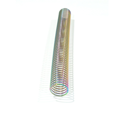 Rainbow Single Loop Galwanizowane metalowe spiralne cewki do introligatorstwa