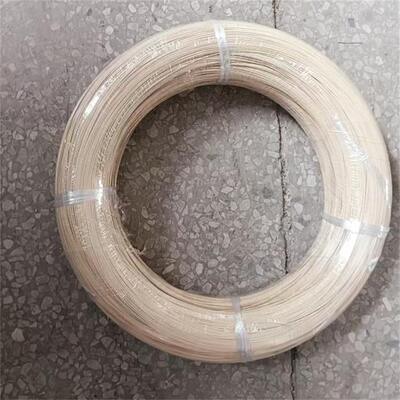 0,8 mm 0,9 mm Beżowy drut PET nylonowy do biustonoszy, drut ocynkowany, stalowy drut nylonowy do biustonoszy