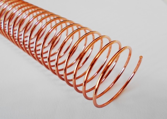 32mm raster 4:1 metalowe spiralne cewki wiążące galwanicznie pojedyncza pętla